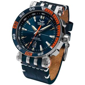 Vostok Europe NH35A-575A279 horloge heren - blauw - edelstaal