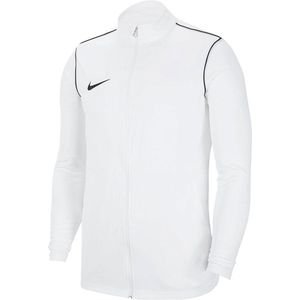 Nike Sportjas - Maat M  - Mannen - wit/zwart