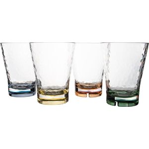 Bo-Camp Pastel collection Waterglas - Arbois - 350 ml - 4 Stuks