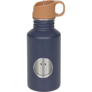 Lässig drinkfles voor kinderen RVS Little Gang Smile navy