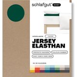 schlafgut Topper Easy Jersey Elasthan Hoeslaken XL - 180x200 - 200x220 690 Green Deep
