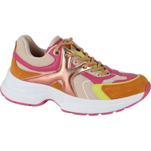 Mexx Loyce Sneakers Laag - oranje - Maat 42