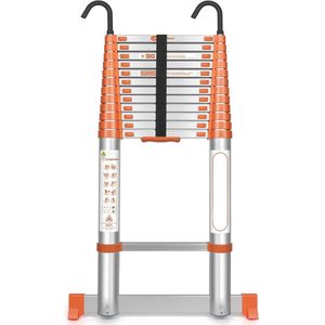 ApexArte® Telescoopladder Aluminium - Vouwladder