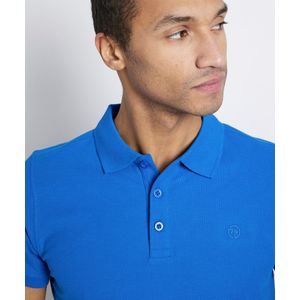 terStal Porto Nova - Heren / Volwassenen Pique Poloshirt Uni - XL - Kobaltblauw