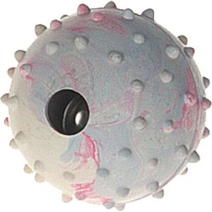 Hondenspeelgoed Rubber Bal met Bel - Wit - 5 cm