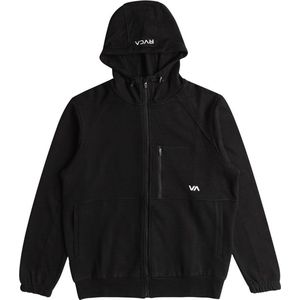 Rvca Avyft00303 Sweatshirt Met Volledige Rits Zwart M Man