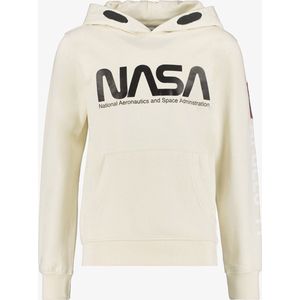 Unsigned jongens hoodie beige NASA - Maat 170/176