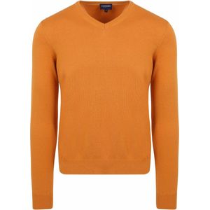 Suitable - Respect Vinir Pullover Oranje - Heren - Maat XL - Modern-fit