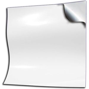 Witte tegelstickers voor badkamer en keuken - 15x15 cm - 50 stuks - decoratieve tegelfolie Tegelstickers
