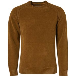 No Excess Pullover Chenille Bruin - Maat XXL - Heren - Pullovers