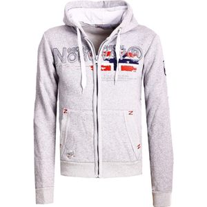 Geographical Norway Vest Grijs Gisland - M