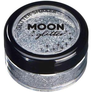 Moon Creations Glitter Fijn Glitterpoeder 5 Gr Zilver