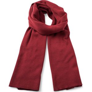 Hiems | Bordeauxrode Sjaal van Gerecycled Katoen