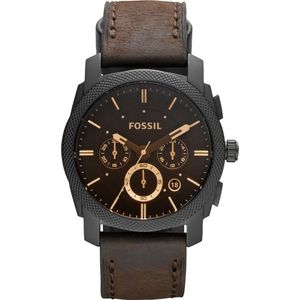 Fossil Machine FS4656 Herenhorloge 42 mm - Zwart