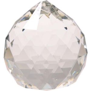 Yogi & Yogini naturals Regenboogkristal bol transparant AAA kwaliteit klein (2 cm)