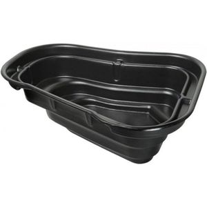 Thuys – Vijverbak – Voorgevormde Vijver – Vijverbakken – 216 x 170 x 65 cm – Zwart