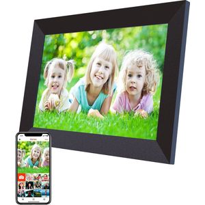 Denver Digitale Fotolijst 10.1 inch - HD - Frameo App - Fotokader - WiFi - IPS Touchscreen - 16GB - PFF1026B - Model Mei 2023