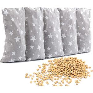 Kersenpitkussen voor warmte en koude | 55 x 20 cm | ideaal voor rug, nek en schouders | massagetoepassing voor kinderen en volwassenen | veilig gebruik