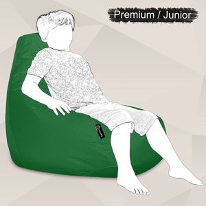 Casacomfy Zitzak Kind - Premium Junior - Groen