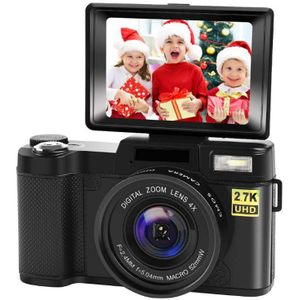 Digital Vlogging Camera with YouTube 24MP 2.7k Full HD Camera with Flip Screen 180 Degree Rotation with 32 GB Memory Card