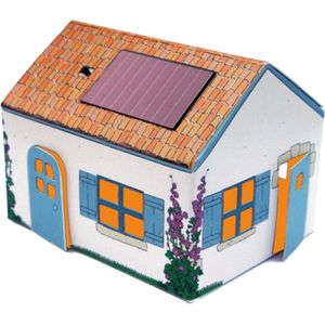 Casagami - Huisje Ile de Re - Modelbouwpakket - Bouwen met zonnepaneel - Modelbouw huis