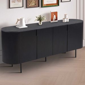Belfurn - Dressoir 'Lagos' 200 cm Decor Donkerbruin