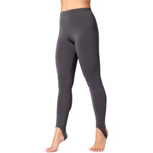 Bellivalini Dames Thermische Legging met Stijgbeugels - Sport - Vrijetijdsbroek - Lang - Sporbroek - met Pluizige Voering - BLV-BLV50-274-LE - Grafiet - M