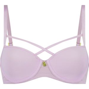 Sapph - Voorgevormde bh voor vrouwen - Straps boven cups - Iconic Basics - Rosie - Lila - 80B