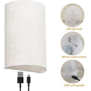 Wandlamp oplaadbaar - Wandlamp - Wandlamp oplaadbaar binnen - Wandlamp binnen - Must have voor in uw woning!