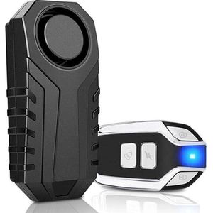 Anti-diefstal Alarm - Fietsalarm - Deuralarm - Scooter alarm - SOS geluid - Met afstandsbediening - 113 Decibel - Waterdicht