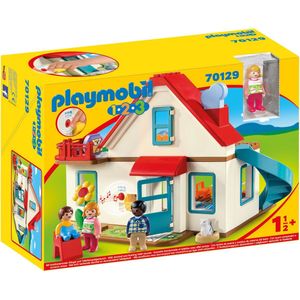 PLAYMOBIL 1.2.3 Woonhuis - 70129