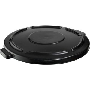 Rubbermaid Rond Deksel - Geschikt Voor Brute Container - 75,7 l - Zwart