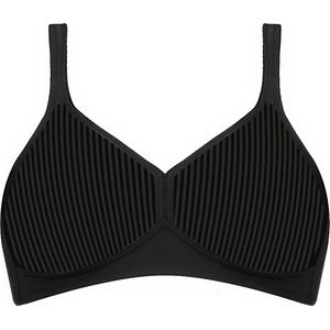 Triumph Niet-voorgevormde Bh Zonder Beugel Modern Soft+Cotton Zwart