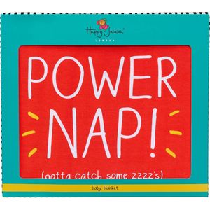 Happy Jackson Power Nap Baby blanket / babykleed 85 x 75 cm