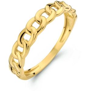 Ring Schakel 14K Geelgoud