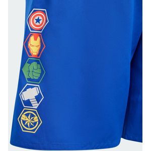 adidas Sportswear adidas x Marvel's Avengers Zwemshort - Kinderen - Blauw- 128