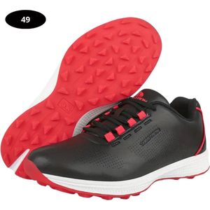 Nivard Golfschoenen Heren - Sneakers - Golfkleding - Golfschoenen Antislip - Waterdicht - Golfen - Zwart 49