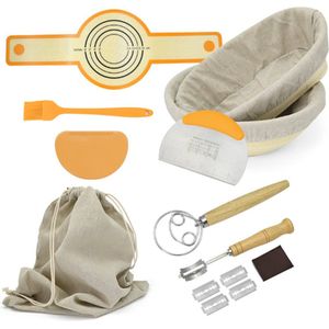 Complete Broodbakset – Alles wat je nodig hebt voor perfect zelfgebakken brood!