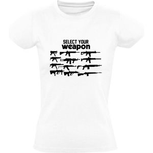 Maak je keuze Dames T-shirt | leger | oorlog | soldaat