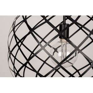 Lumidora Hanglamp 74311 - ELIN - E27 - Zwart - Metaal - ⌀ 50 cm