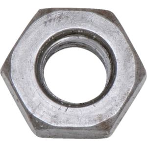 Wurth - DIN 439 staal blank fijne draad - Zeskantmoer, lage vorm met fijne draad DIN 439, staal 4, blank - x 1000 st