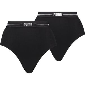 PUMA High Waist Brief Dames Onderbroek - 2-pack - Maat M