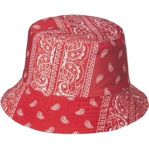 bandana/boerenzakdoek buckethead/hoed rood