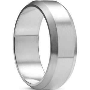 Lucleon - Heren - Roestvrij Staal Ringen - Staal