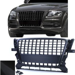 Audi Q5 08 t/m 12 Sport Grill Zonder Embleem Mat Zwart