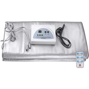 DailySupplies® Infrarood Deken - Warmtedeken - 80x180cm - Zilver