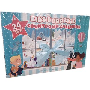 Kinder Surprise adventskalender - met 24 verrassingen - Bruisbal - Spons - Nagelknippertje