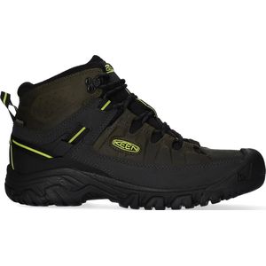 Keen Targhee III Mid Heren Wandelschoenen Forest Night/Evening Primrose | Groen | Leer | Maat 44.5 | K1026861