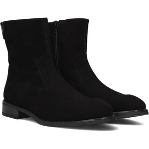 Unisa Belfin Enkellaarsjes - Enkelboots met rits - Dames - Zwart - Maat 42