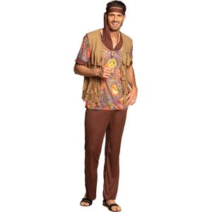 Boland - Kostuum Willow man (54/56) - Volwassenen - Hippie - 60's & 70's - Hippie & Flower Power